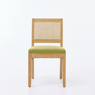 Ensemble de 2 chaises en rotin