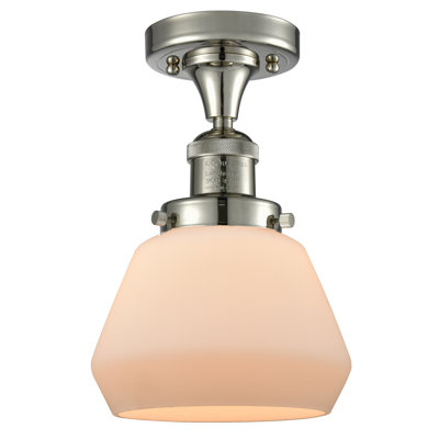 Argueta Glass Semi Flush Mount