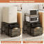 Fridge Stand With Storage And Charging Station-483084451