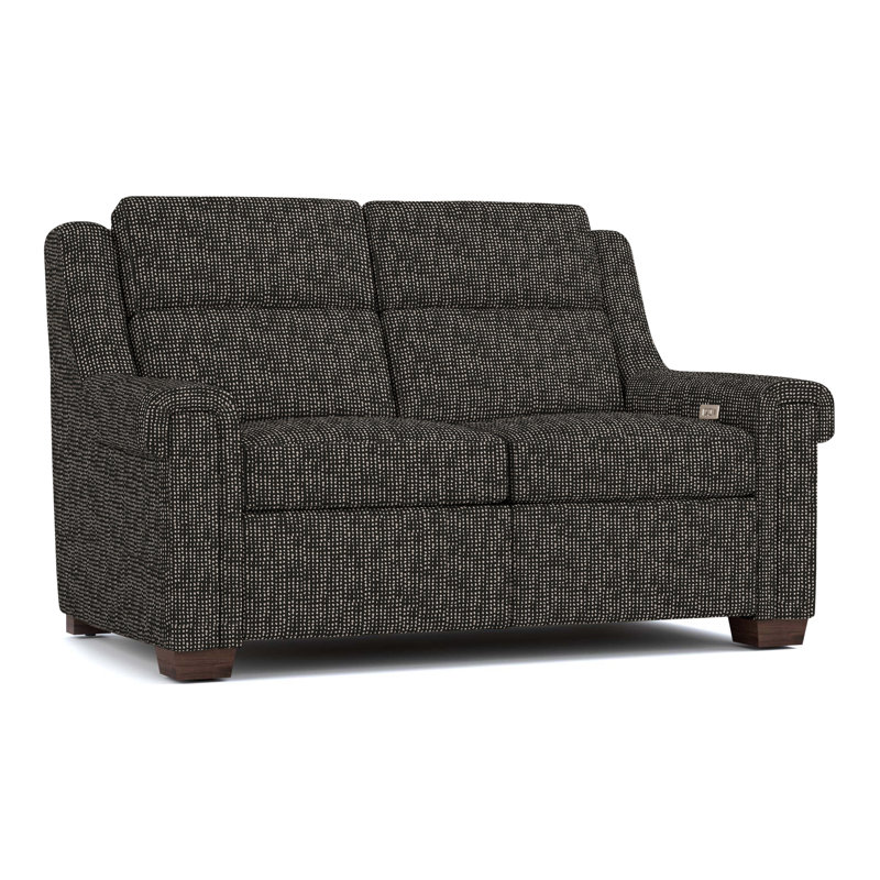 Chester Upholstered 67'' Reclining Loveseat, Perigold ‑ ébène Youngman