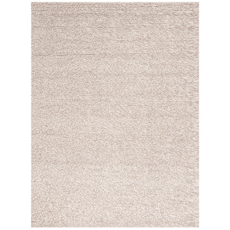Natura Solid Color Area Rug In Beige