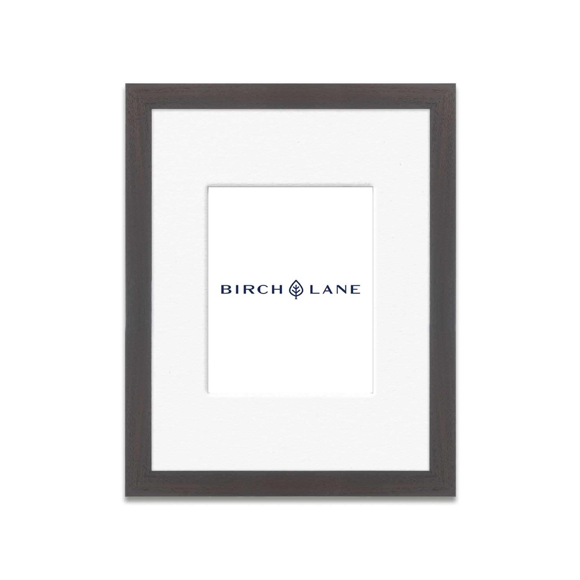Arkhurst Wood Picture Frame with Mat, Dark Walnut, 16" x 20", 8" x 10"