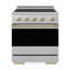 ZLINE Autograph 30 in. Marino Induction Range with 4 Element Cooktop and Champagne Bronze Accents