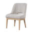 Cove Upholstred Wood Dining Chair Frothed LattePerformance Fabric