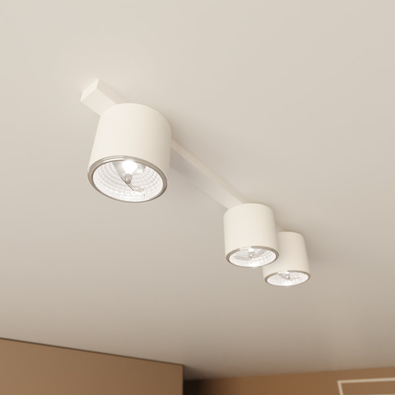 Marlyse Flush Mount, White