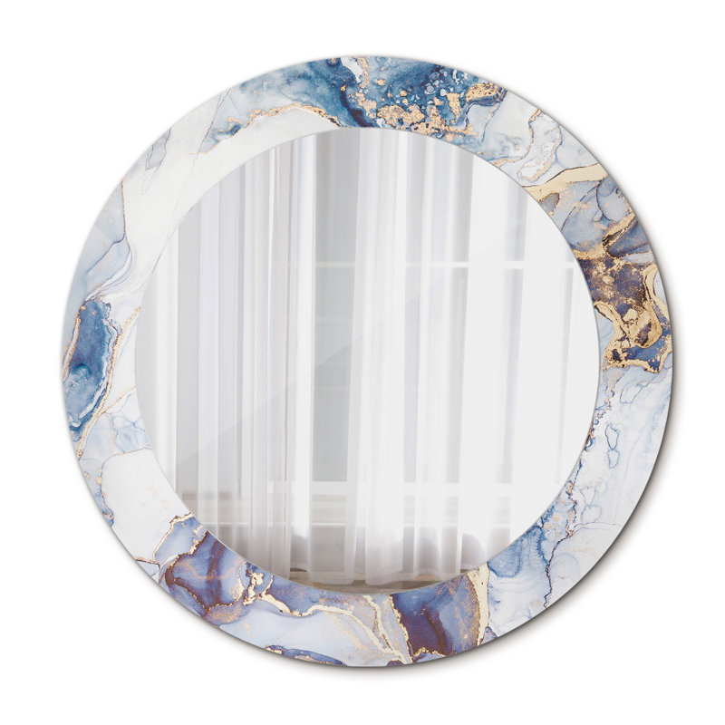 Huldar Glass Flat Wall Mirror