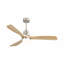 Ventilateur de plafond 52 pouces avec lumière DEL et télécommande, 6 vitesses avec moteur à courant continu réversible-1296971673-1296971366