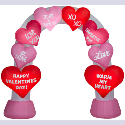 Décoration extérieure pour la Saint-Valentin