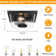 Dcaildz 2 -light Outdoor Flush Mount Ceiling Lights with Motion Sensor