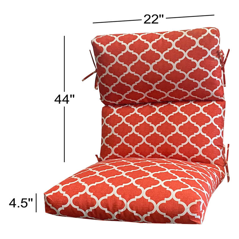Coussin de siège / dossier d'extérieur 4 pièces Bayou Breeze