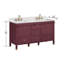 Meuble-lavabo double 60 po Alana-117807214