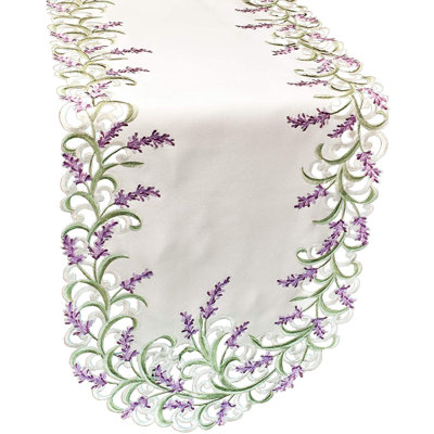 Billiot Lavender Lilac Table Runner