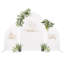 Supports de décoration de fond de mariage avec housse-97741625