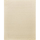 Geometric Area Rug in Ivory