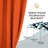 Millendon Energy Saving Modern Polyester Grommet Room Darkening Curtain Pair-1411589314-1411588899