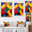 «Herson Baseball Vibrant Bases», reproduction sur toile-78991855-78991854