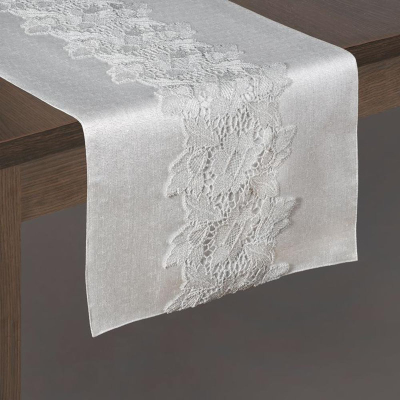 Tami 35X180 Cm Natural Tablecloth, 35cm W x 140cm L