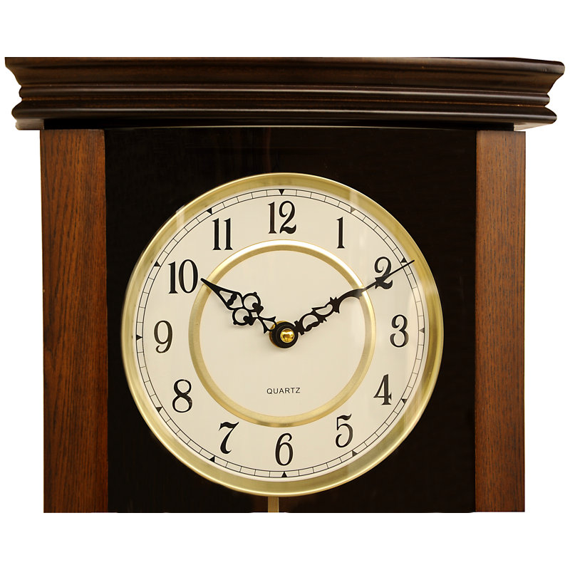 Billingsly 65cm Solid + Manufactured Wood Grandfather Clock