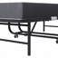 Lit pliant de 75 po x 46 po de large avec tête de lit réglable, lit extra long escamotable pour les personnes de grande taille, matelas en mousse viscoélastique de 5 po, lit d'invité robuste sur roulettes, lit simple spacieux