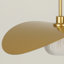 Luminaire suspendu moderne à 1 lumière à intensité variable (ensemble de 2)