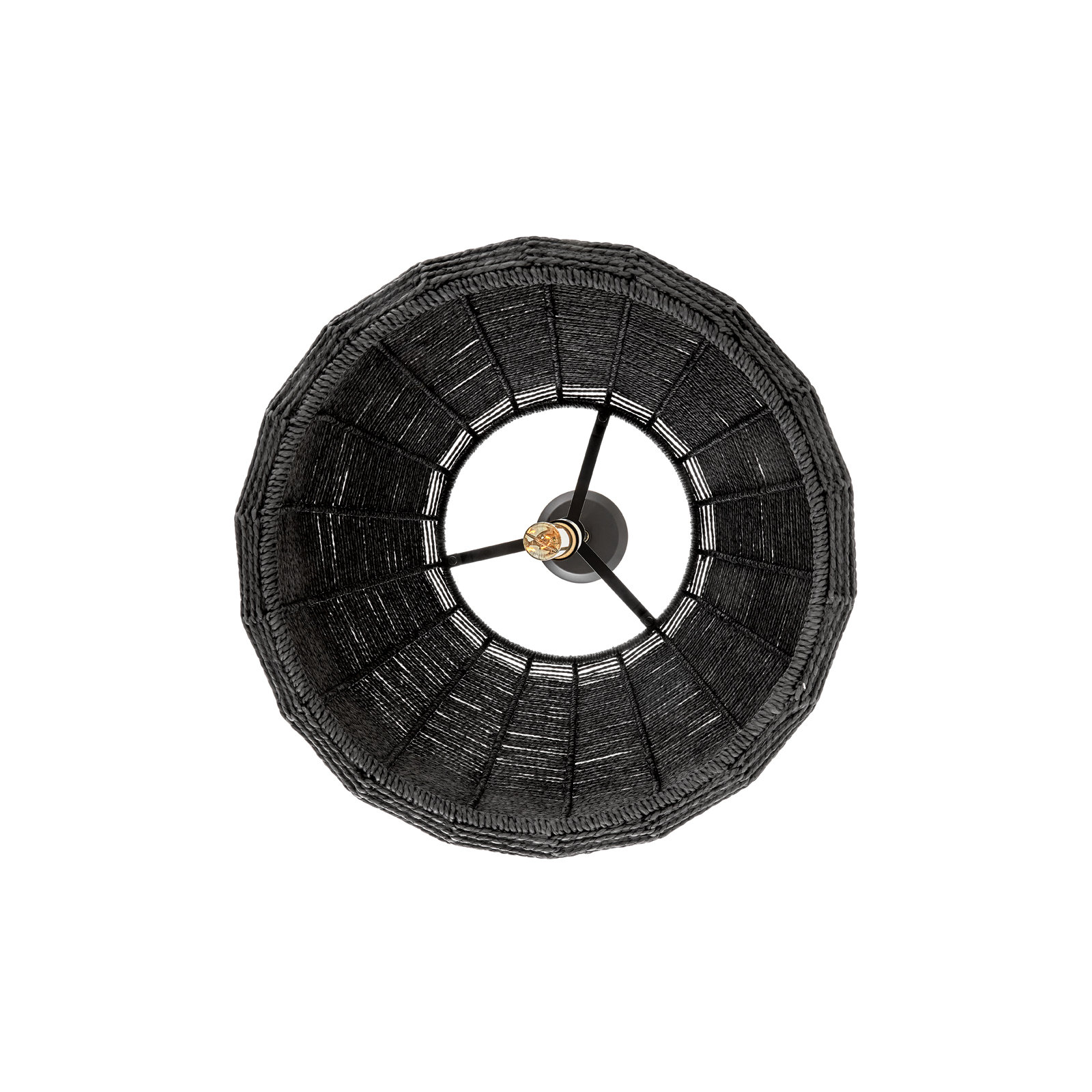 Ariza Single Light Dimmable Pendant, Black, Black