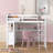 Dorie Kids 6 Drawers Wooden Loft Bed With Desk and Shelves-920519155-920519154