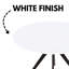 Holmen Round Metal Base Dining Table-768882196