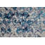 Tapis géométrique en polyester tissé à la machine bleu / ivoire / gris Frimberger-1621045574