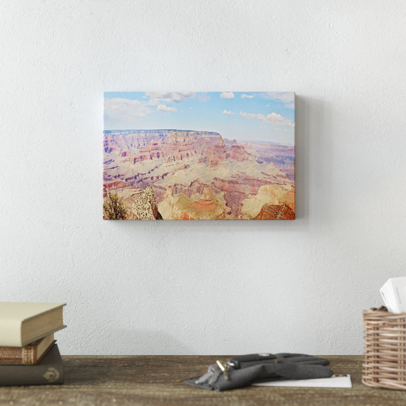 'Grand Canyon Panorama I' by Sylvia Coomes - Photograph Print, 20cm H x 30cm W, Wrapped Canvas