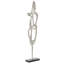 Sculpture Glane sur base en marbre