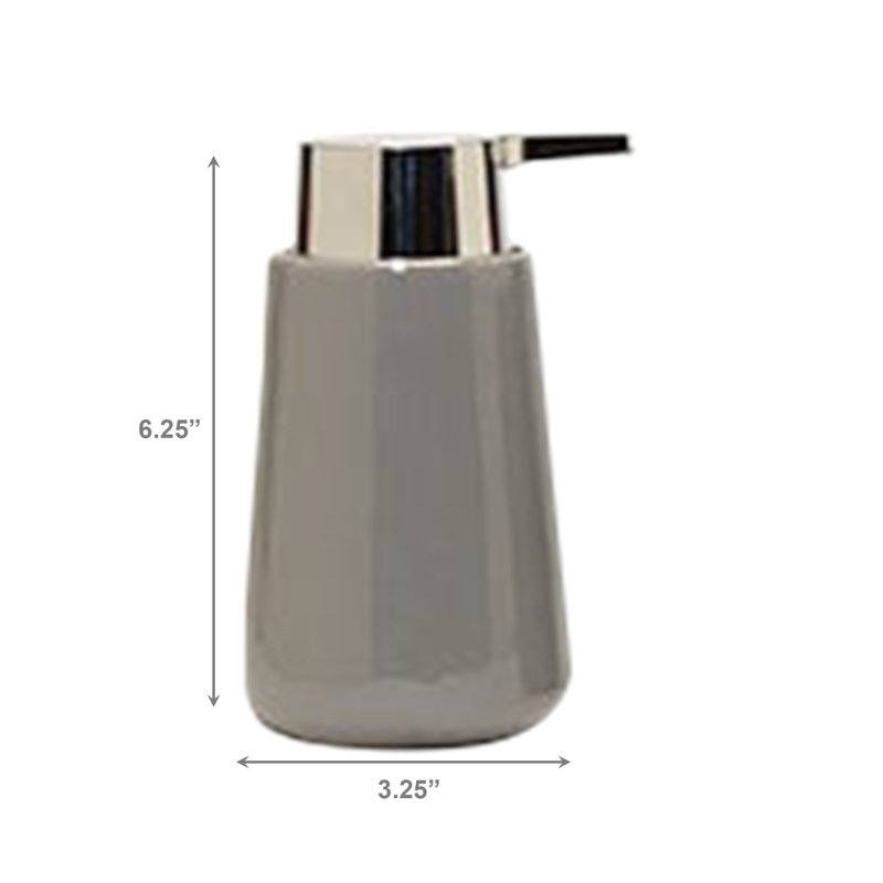 Distributeur de céramique gris - ensemble de 2, Grey
