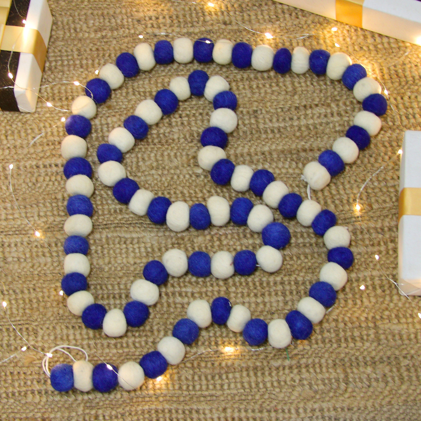 The Holiday Aisle® Lavrenti Wool Felt Garland, Multi