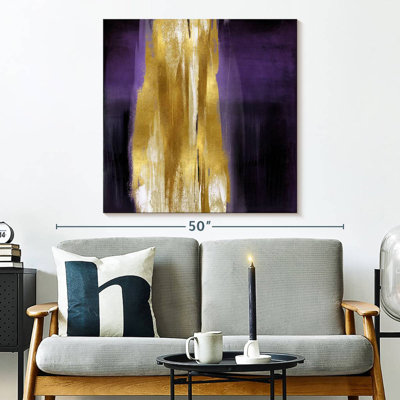 Free Fall Purple With Gold I