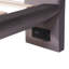 Lit plateforme en velours de mouvement moderne