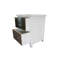 Iron 43cm W Bedside Table