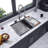 33'' L Single Bowl Stainless Steel Kitchen Sink