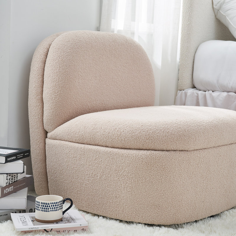 Chaise pivotante Rainha, Rainha Brown Teddy