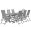 Jameelah 8 - Person Acacia Patio Dining Set with Rectangular Table-1502045721
