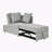 Convertible Sleeper Chair With Adjustable Backrest-107191440