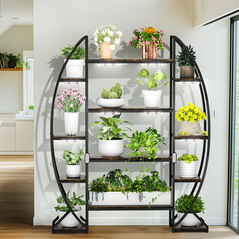 Présentoir à plantes 70 po à 5 niveaux