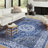 Area Rugs Soft Faux Lamb Soft Boho Floral Area Rug - Vintage Washable Carpet with Non-Slip TPR Backing - Ideal for Living Room, Bedroom, Bathroom, Kitchen, Entryway-757251564