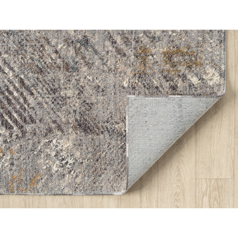 Tapis gris Faran Fulton de 12 pi 6 po x 15 pi United Weavers
