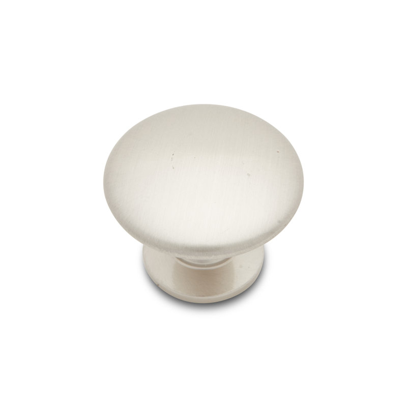 CK Series 1 1/4" Diameter Mushroom Knob, Satin Nickel (Pewter)