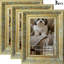Cadre photo décoratif 3 pièces or antique pour photos 5 po x 7 po-2070347900-2070347902-2070347903