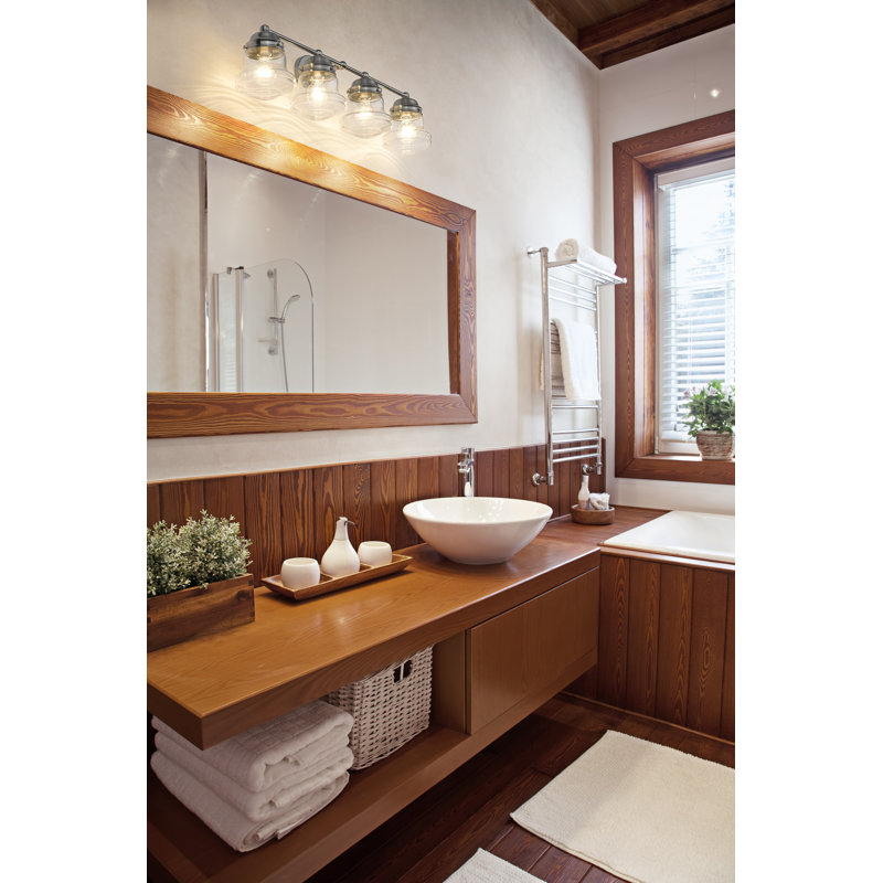 Fleeton 4 - Light Dimmable Vanity Light, Brushed Nickel
