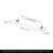 Keyshia Bathroom Glass Shelf Tempered Glass Rectangular Extra Wall Mount (Set of 2)-336352913-339567175