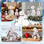 Décorations de bonhomme de neige d'hiver