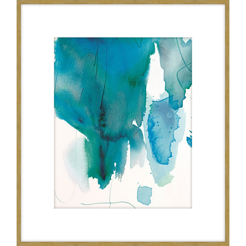 Blue Lake 3 Print, 46.48" H x 40.48" W