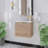 Ani 22 " W Wall Mounted Wall Mounted 1 Single Cloakroom Vanity Bathroom Vanity With Ceramic Top-998779526