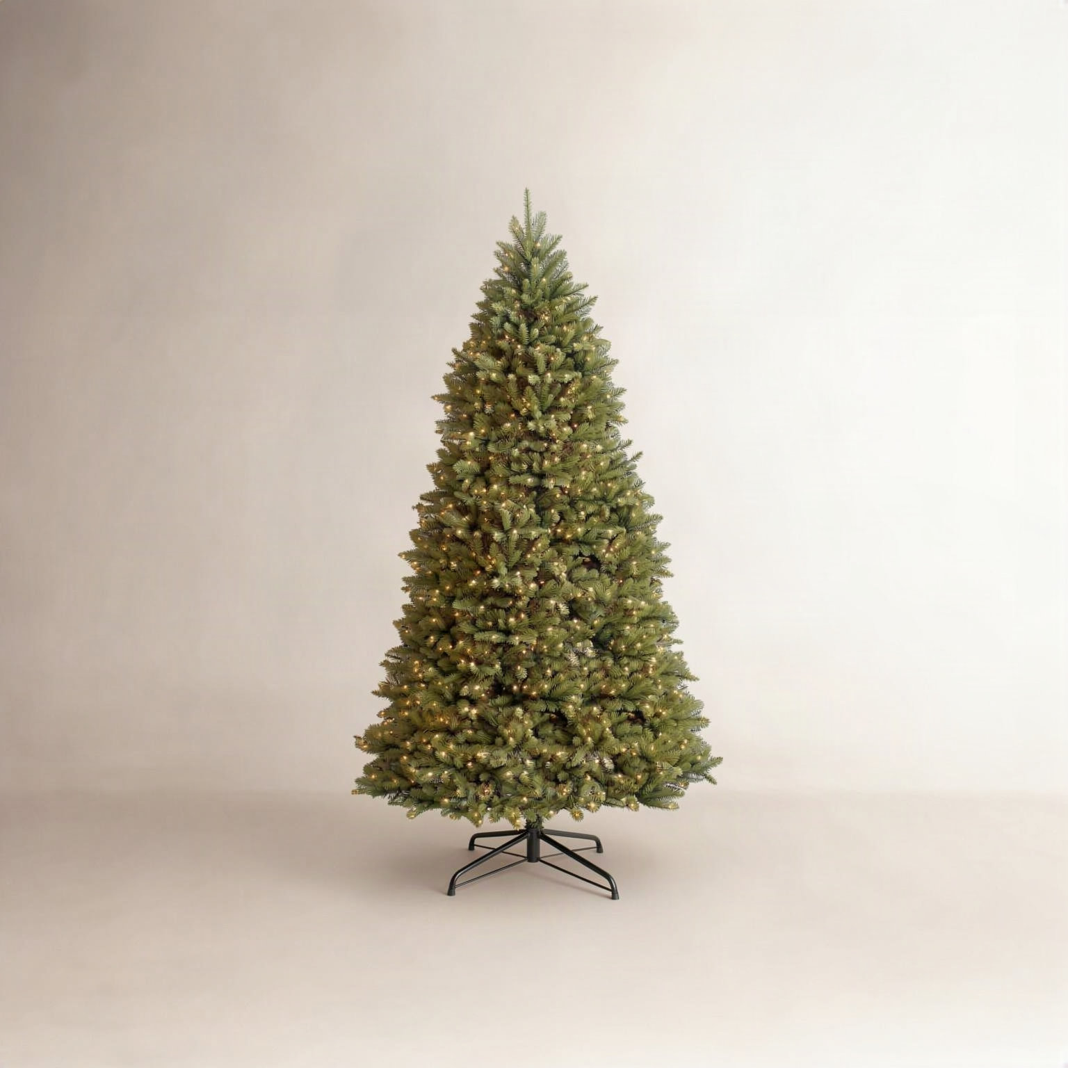 Pre-Lit Fir Christmas Tree, 10'